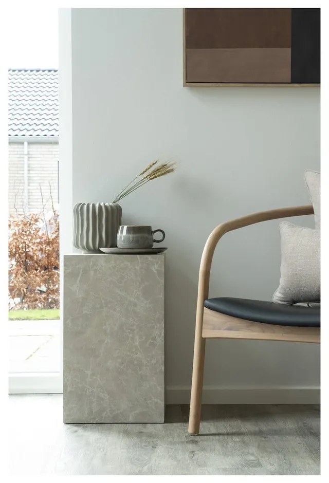 Set di piatti in gres grigio 4 pz ø 21 cm Selma - House Nordic