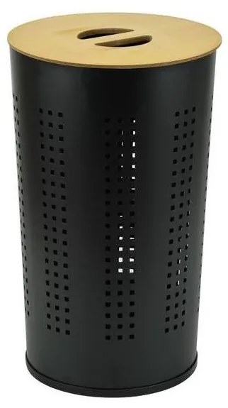 Cesto biancheria 46 l nero