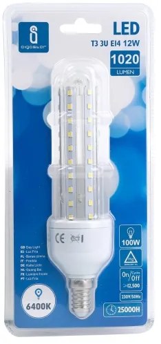 Lampadina LED E14/12W/230V 6500K - Aigostar