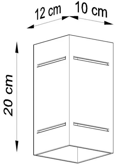 Applique BLOCCO 1xG9/40W/230V