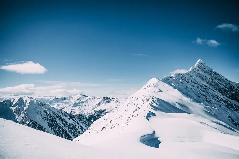 Carta da parati – Montagne innevate