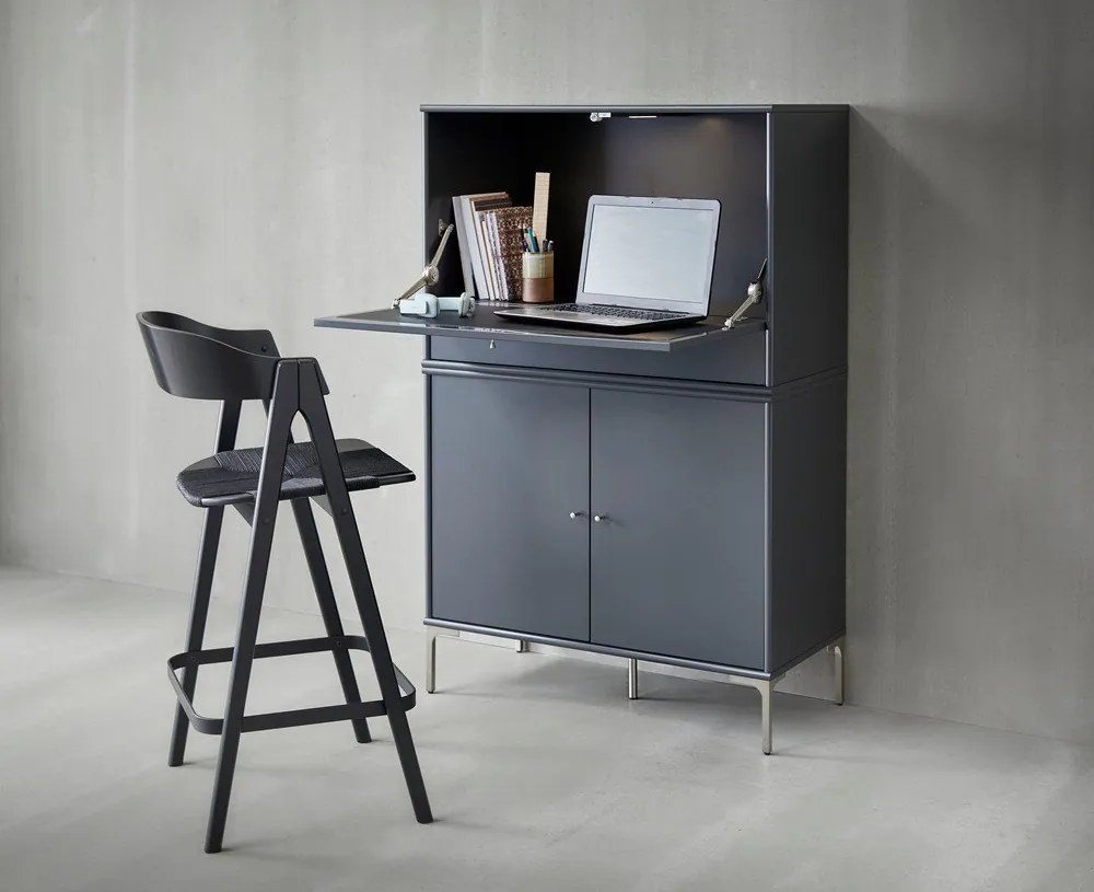 Mobile vino grigio scuro 89x76 cm Mistral - Hammel Furniture