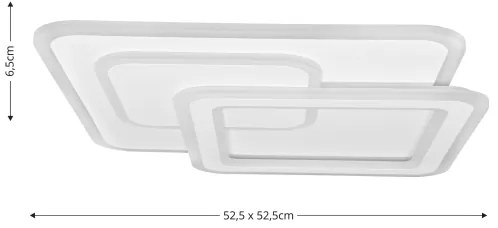 Brilagi - Plafoniera LED dimmerabile MODERN LED/80W/230V 3000-6000K + telecomando