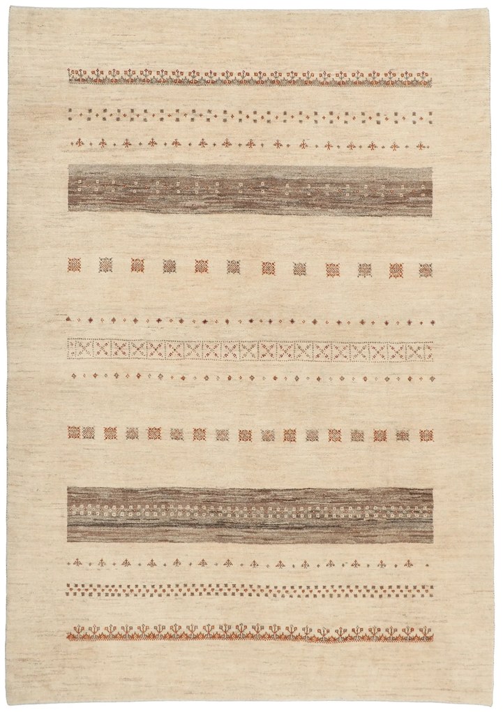 Gabbeh Tappeto 170x250 (Iran) Annodato A Mano