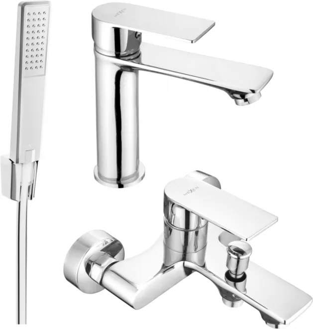 Mexen Royo R72 set vasca, cromo - 72203R72-00