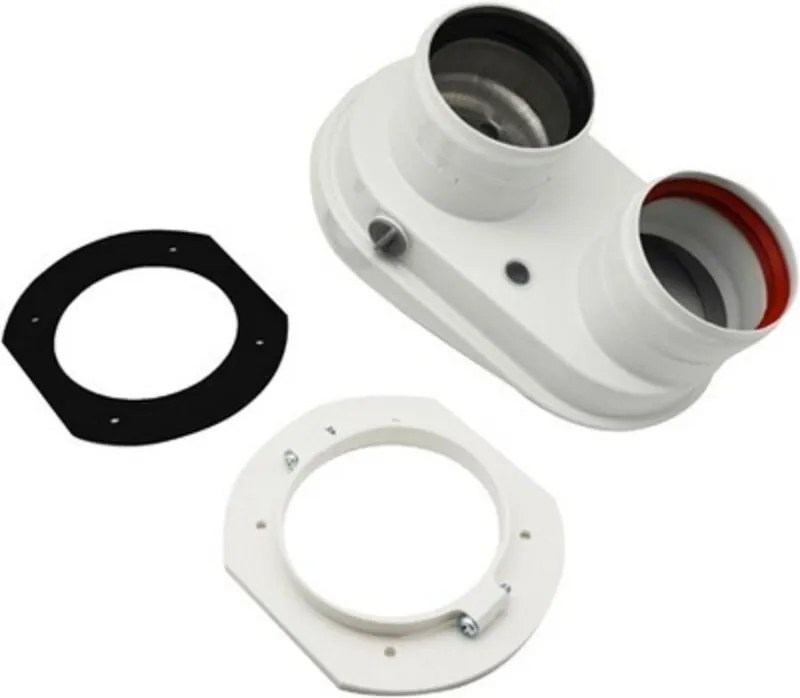 Sdoppiatore 60/100 Con Prese Analisi Combustione 60/100 - 80/80 Bosch