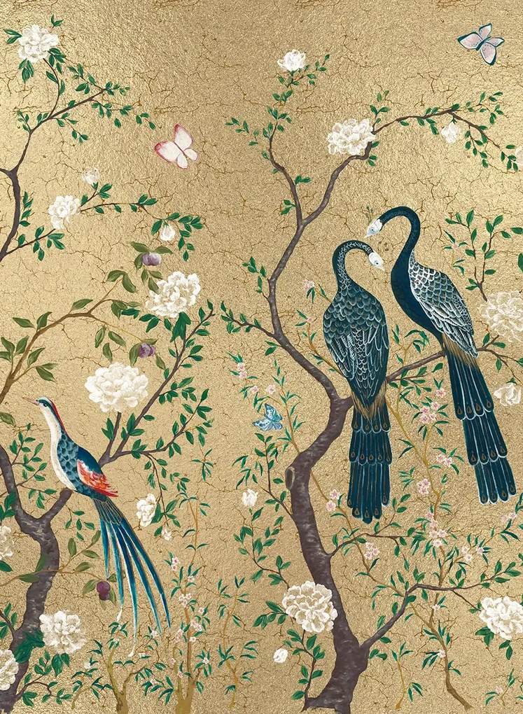 Coordonne Wandbild Edo - Extra Gold