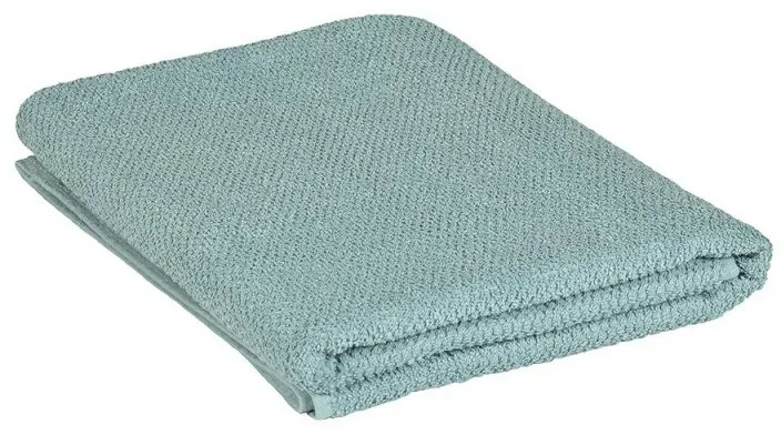 Telo bagno per doccia 90x140 cm verde acqua in cotone 100%