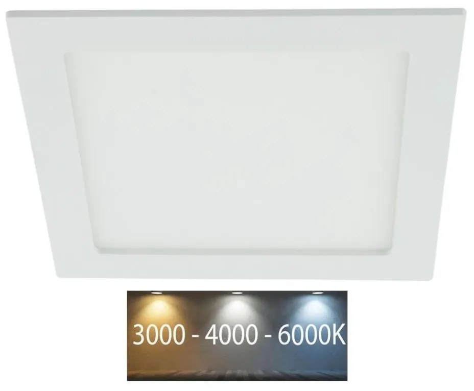 Lampada LED da incasso per bagni LED/18W/230V 3000/4000/6000K IP44