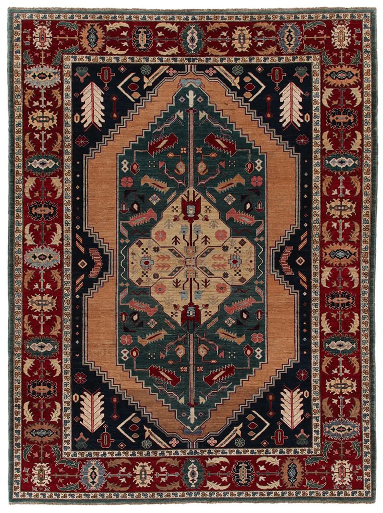 Kazak Tappeto 250x320 (Pakistan) Annodato A Mano