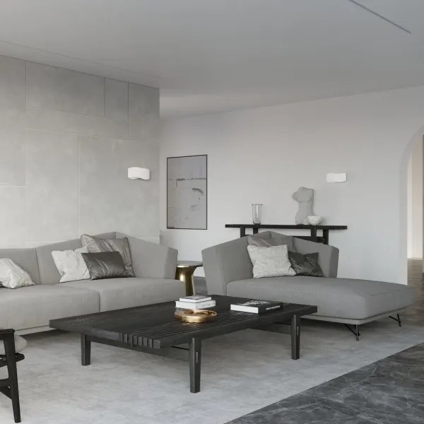 Sollux SL.1017 - Applique TILA 1xG9/40W/230V 30 cm bianca