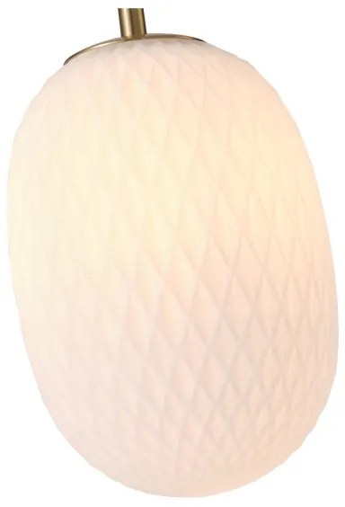 Lampadario a sospensione con filo 1xE14/25W/230V bianco diametro 15 cm