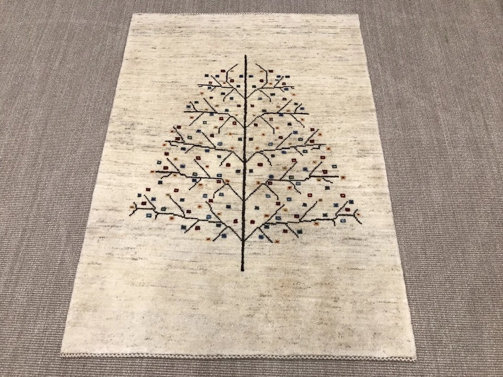 Gashguli Tappeto 110 x 160 Beige (Iran) Annodato A Mano