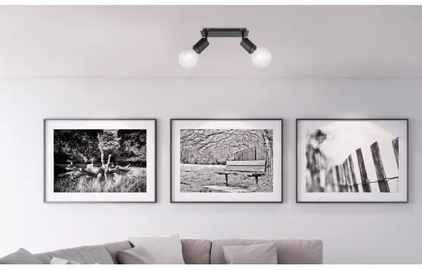 Globo 54030-2 - Luce Spot HERMINE 2xE27/60W/230V