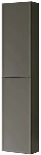 Colonna per mobile bagno Pixel 2 ante P 27 x L 30 x H 160 cm laccato opaco grigio carbone
