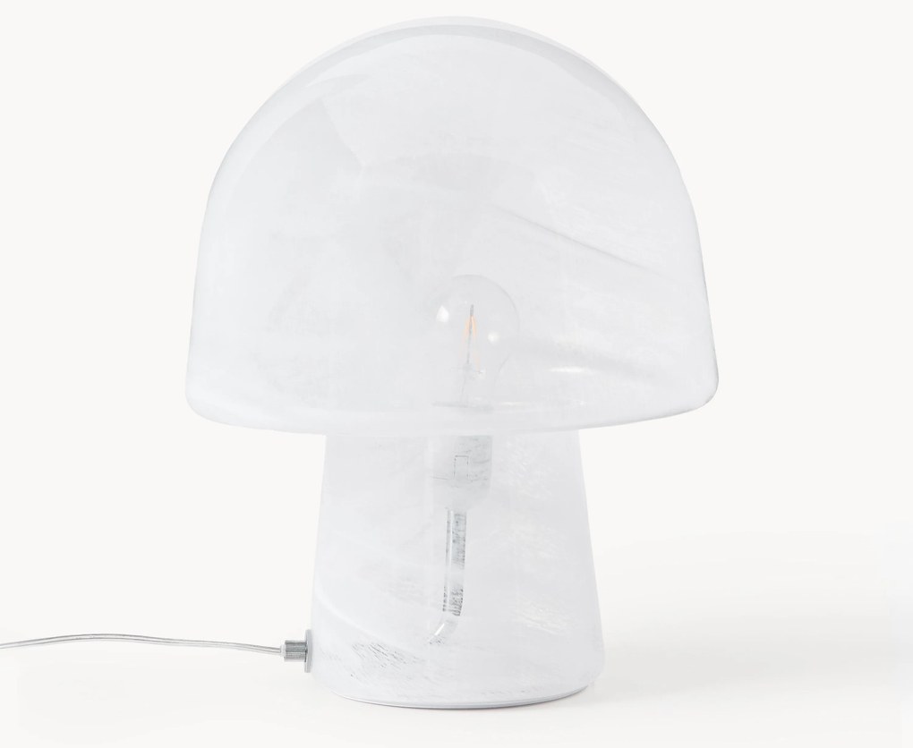 Lampada da tavolo effetto marmo Talia, varie misure