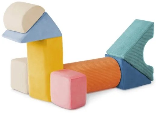B-Toys - Blocchi di schiuma per bambini TUMBLE-Y 8 pezzi