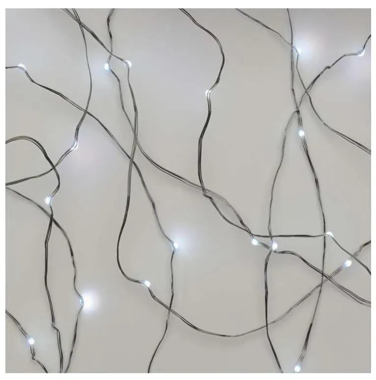 Catena LED da esterno natalizia 40xLED/9m IP44 bianco freddo