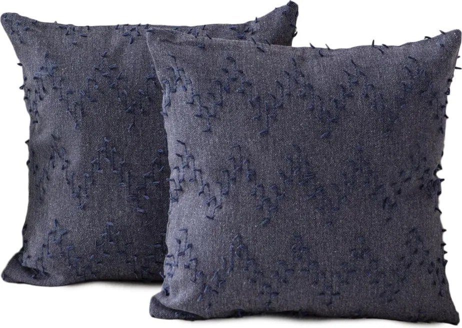 Federe decorative in set 2 pz 43x43 cm Tuffet – Mioli Decor