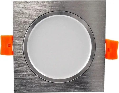 Lampada LED da incasso VENUS LED/7W/230V argento squadrato