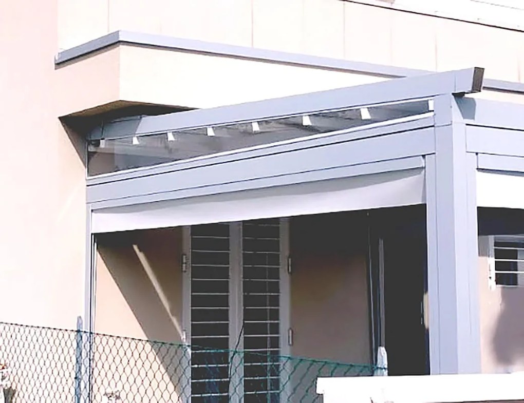Timpano per Pergola 400 (coppia dx+sx) colore BIANCO
