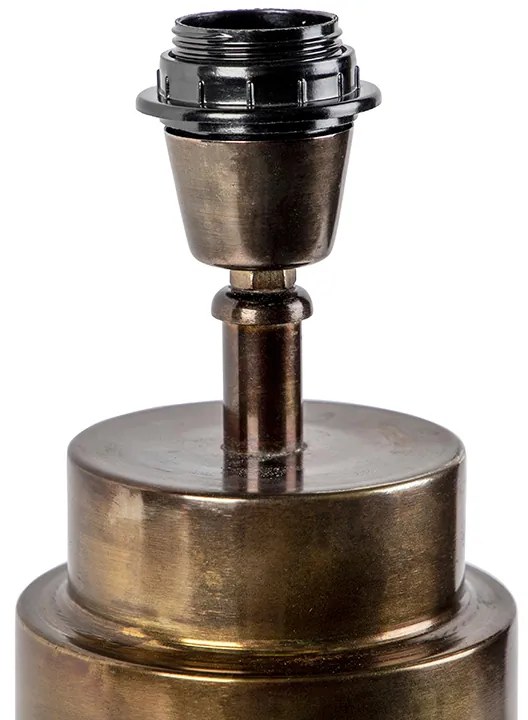 Lampada da tavolo Art Déco bronzo senza paralume - BRUUT