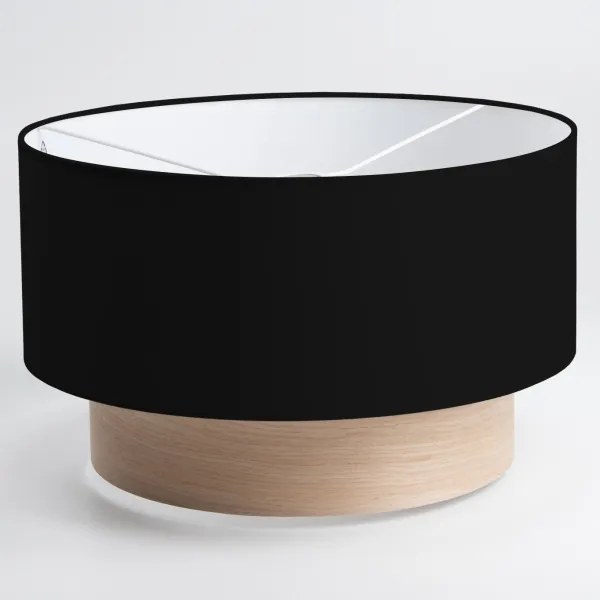 Brilagi - Lampadario LED sospeso su cavo CERIA 1xE27/40W/230V Ø 50 cm nero/beige