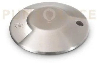 Rocket segnapassi led single 3w 280 lm 4000 k d.9,2cm acciaio