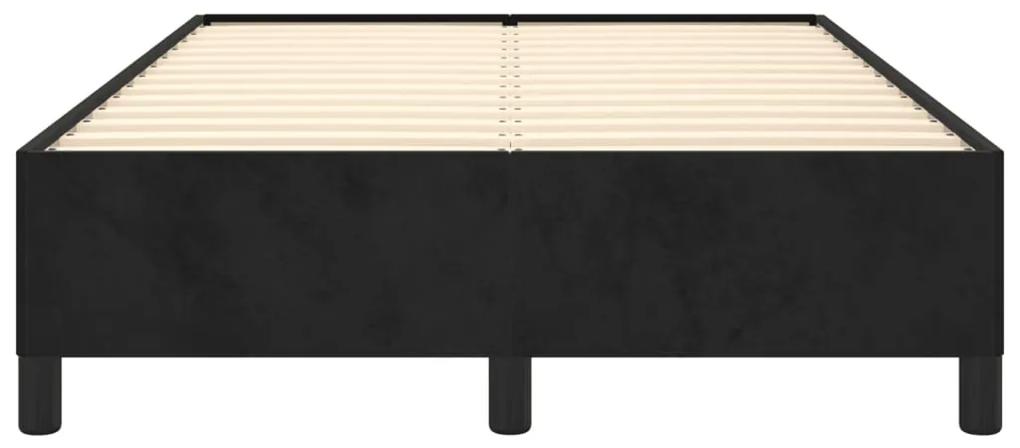 Giroletto nero 120x190 cm in velluto