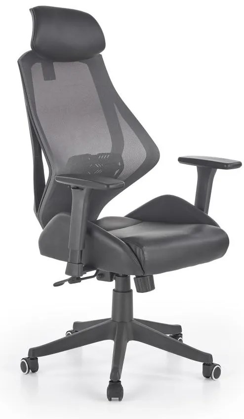 Sedia da ufficio TERO nera/grigia