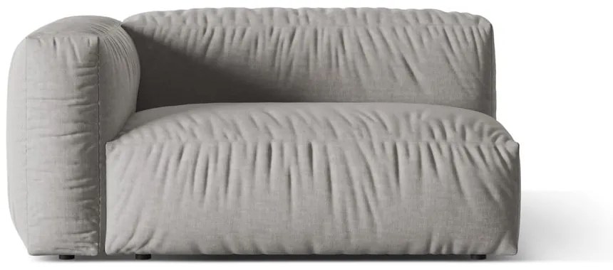 Modulo divano grigio chiaro (angolo sinistro) Martina - Micadoni Home