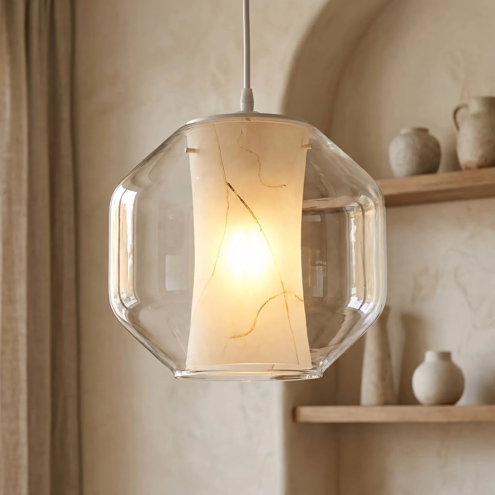 Lampada WHITE MARBLE APP908-1CP