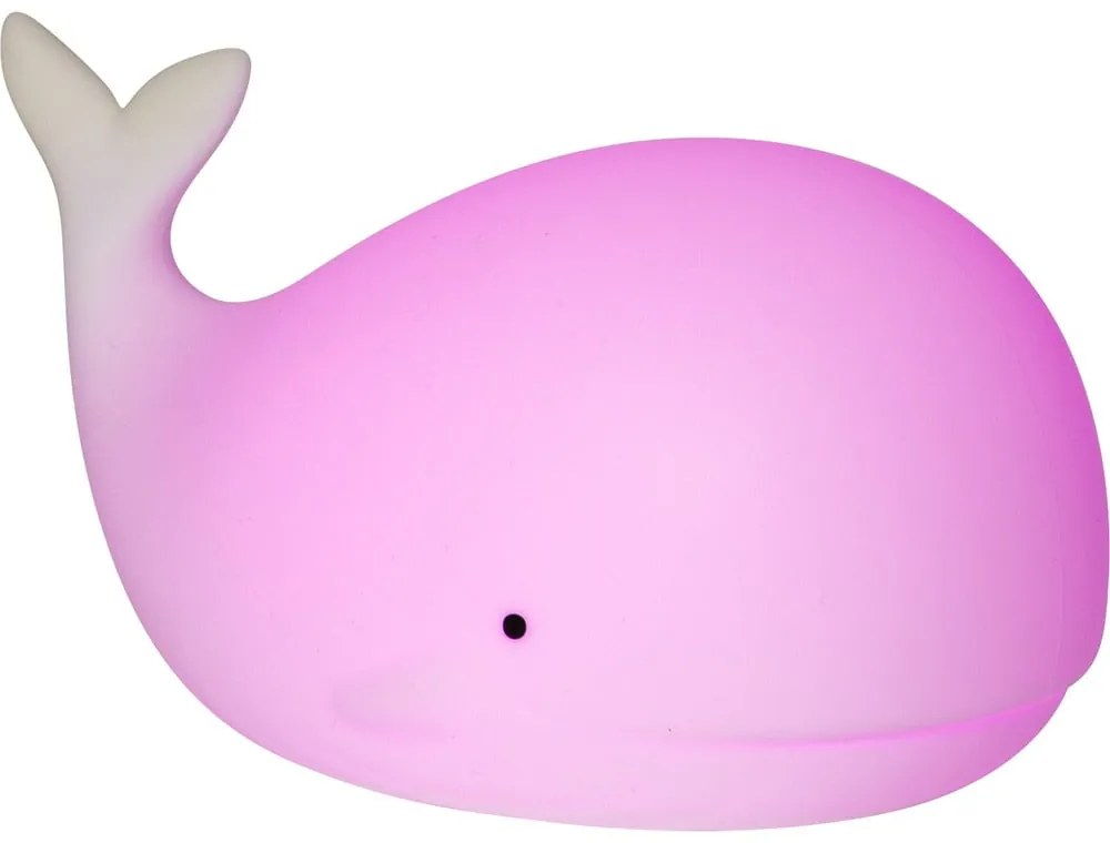 Luce notturna bianca a LED per bambini Whale – Star Trading