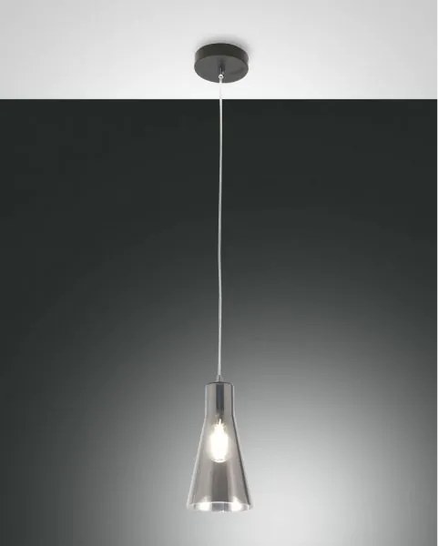 Dafne sospensione fume' 1 luce 3596-40-126