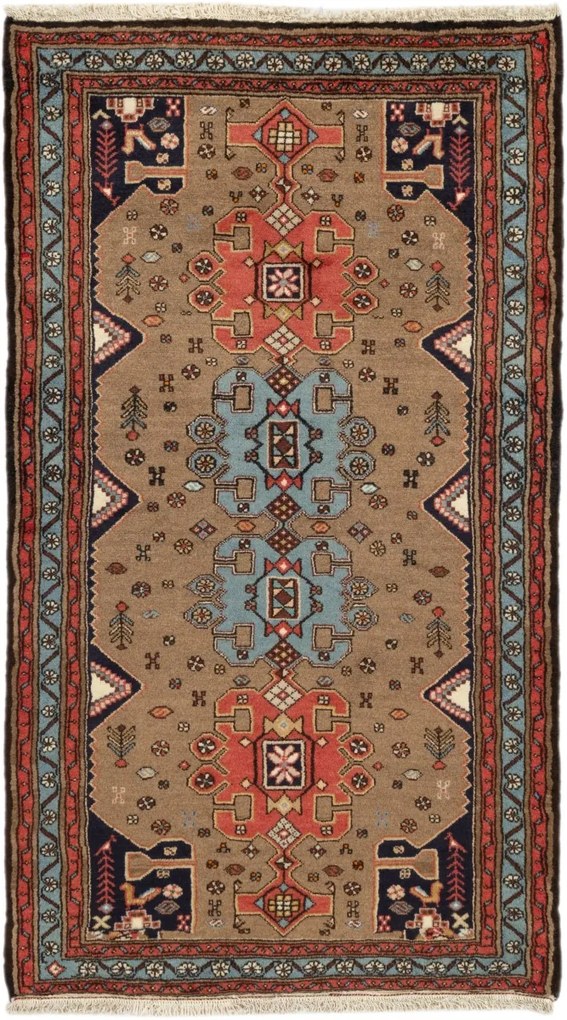 Persian Tappeto 110 x 190 (Iran) Annodato A Mano