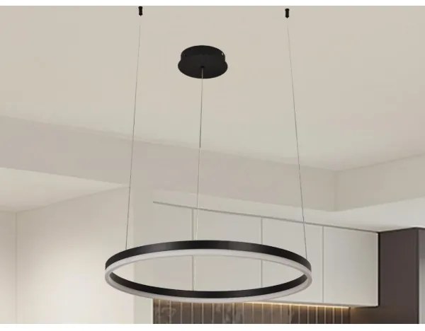 Lampadario a sospensione con filo LED dimmerabile LED/42W/230V 3000-6500K + telecomando