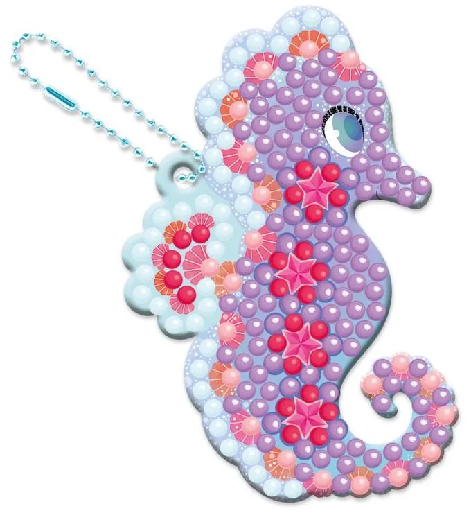 Atelier per bambini midi - 3 portachiavi con diamanti - Magic Ocean