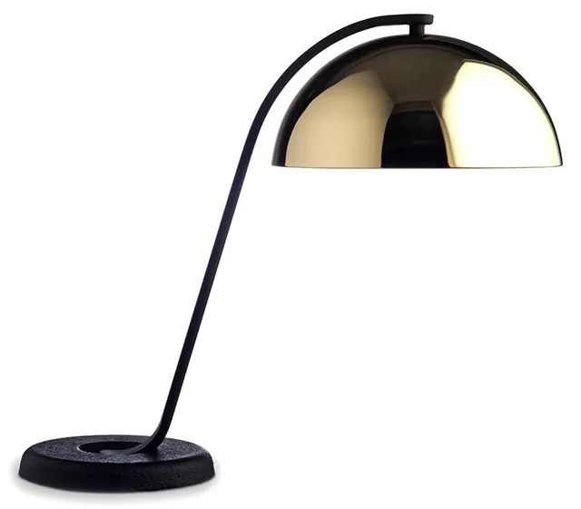 HAY - Cloche Lampada da Tavolo Ottone Lucidato HAY