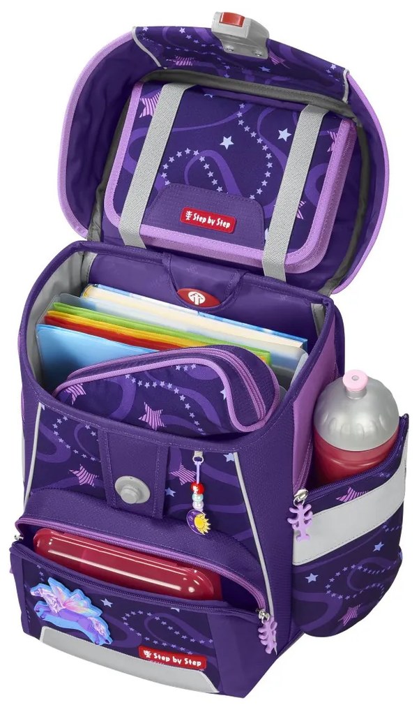 Zaino scuola SPACE - set da 5 pezzi, Step by Step Pegasus Emily