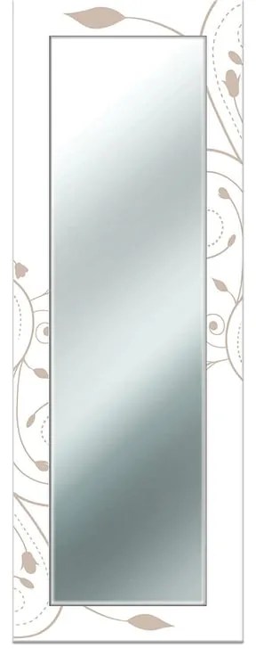 Specchio rettangolare in legno multicolore 44 x 127 cm