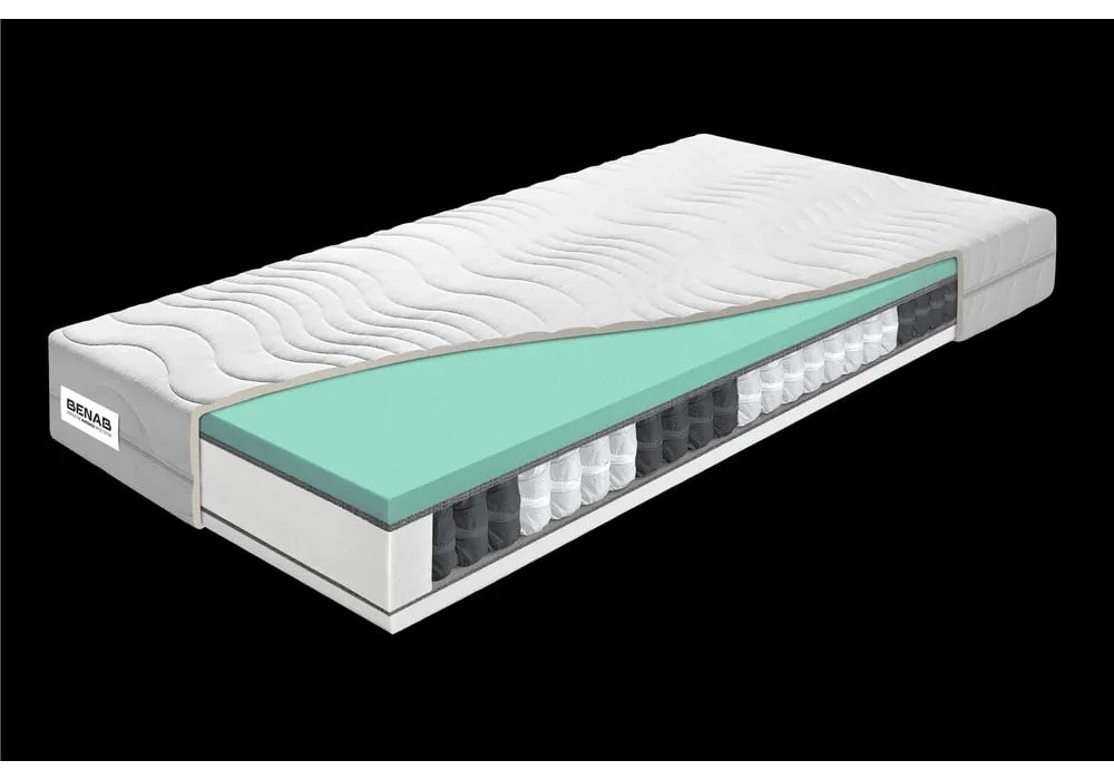Materasso a molle duro/medio 80x200 cm Standard Pocket - BENAB