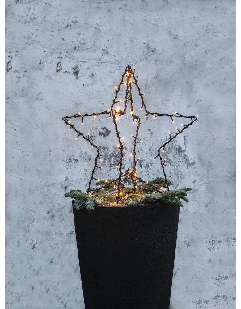 Decorazione luminosa natalizia nera Foldy - Star Trading