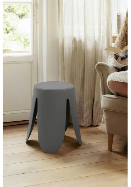 WENKO 26089100 - Sgabello COMISO 44,5x46 cm antracite