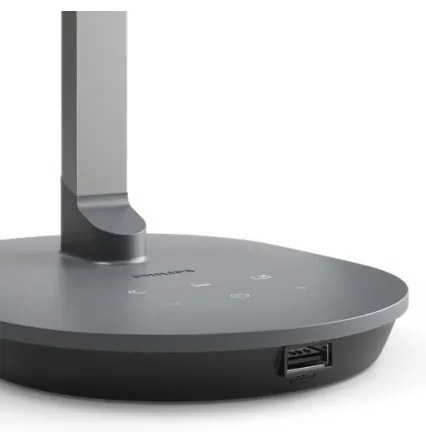 Philips-LED Lampada da tavolo touch dimmerabile SWORD LED/12W/230V 2700/4000/6500K