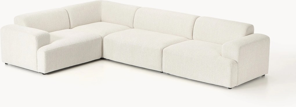 Divano angolare grande 4 posti Melva