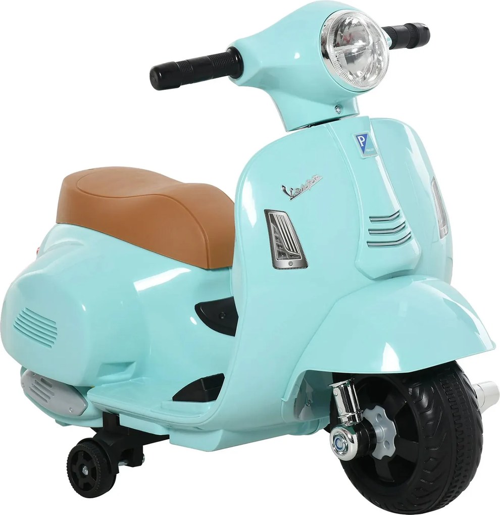 Scooter Elettrico per Bambini Licenza Ufficiale Piaggio Vespa Small 7,2V 2,5Ah Verde...