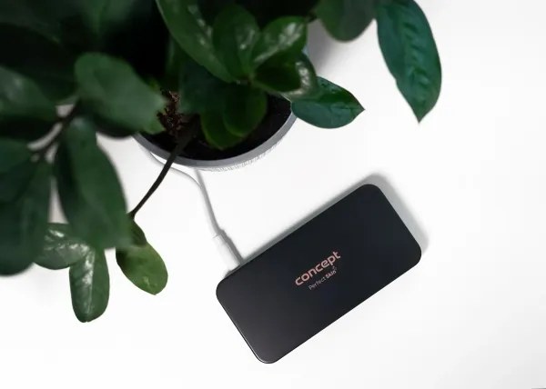 Concept KZ2020 - Specchio cosmetico LED PERFECT SKIN LED/1,5W/5V 300 mAh nero