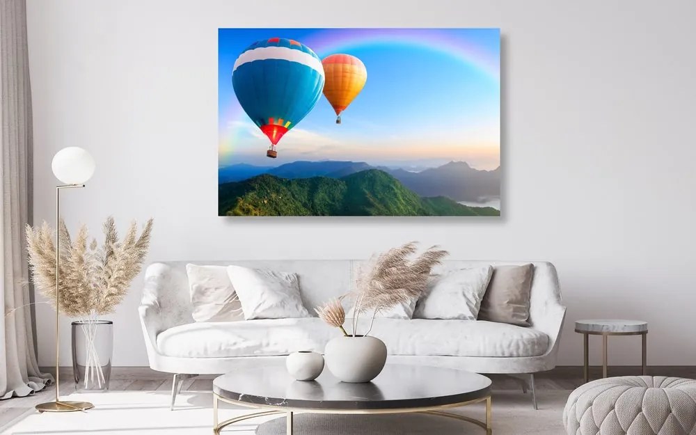 Quadro su tela – Mongolfiere avventurose