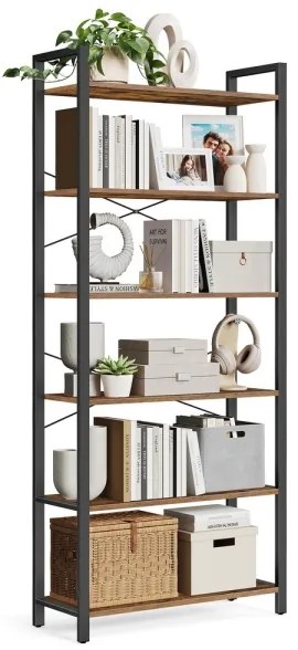 Libreria NAVARO marrone/nera