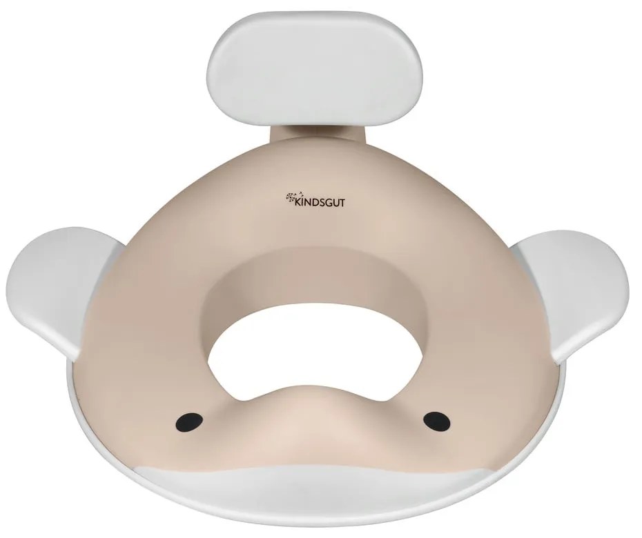 Sedile del water per bambini beige - Kindsgut